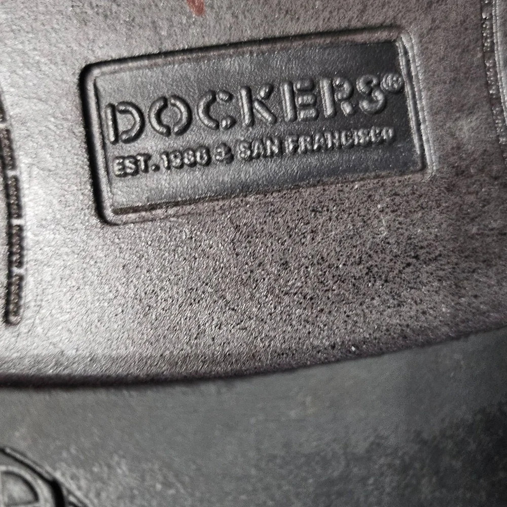 Dockers Oxford Classic Style Shoes 90-36454 Black Cap Toe‎ Leather Mens 11M